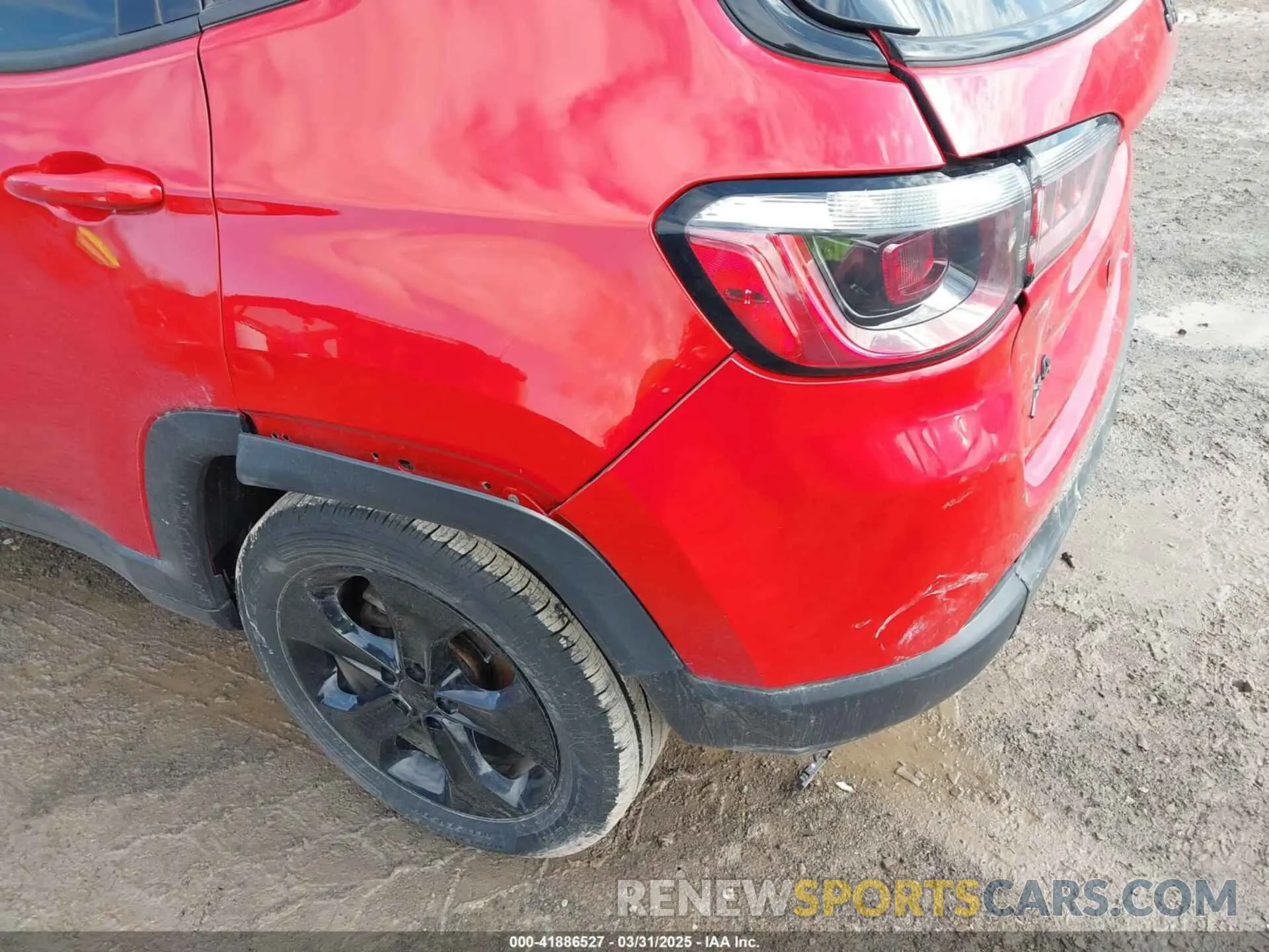 6 fotografías del automóvil dañado 3C4NJDBB3MT504477 JEEP COMPASS 2021