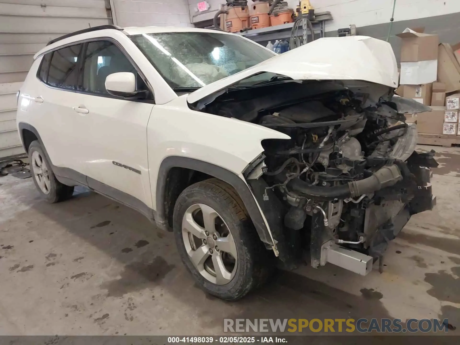 1 fotografías del automóvil dañado 3C4NJDBB3MT504835 JEEP COMPASS 2021