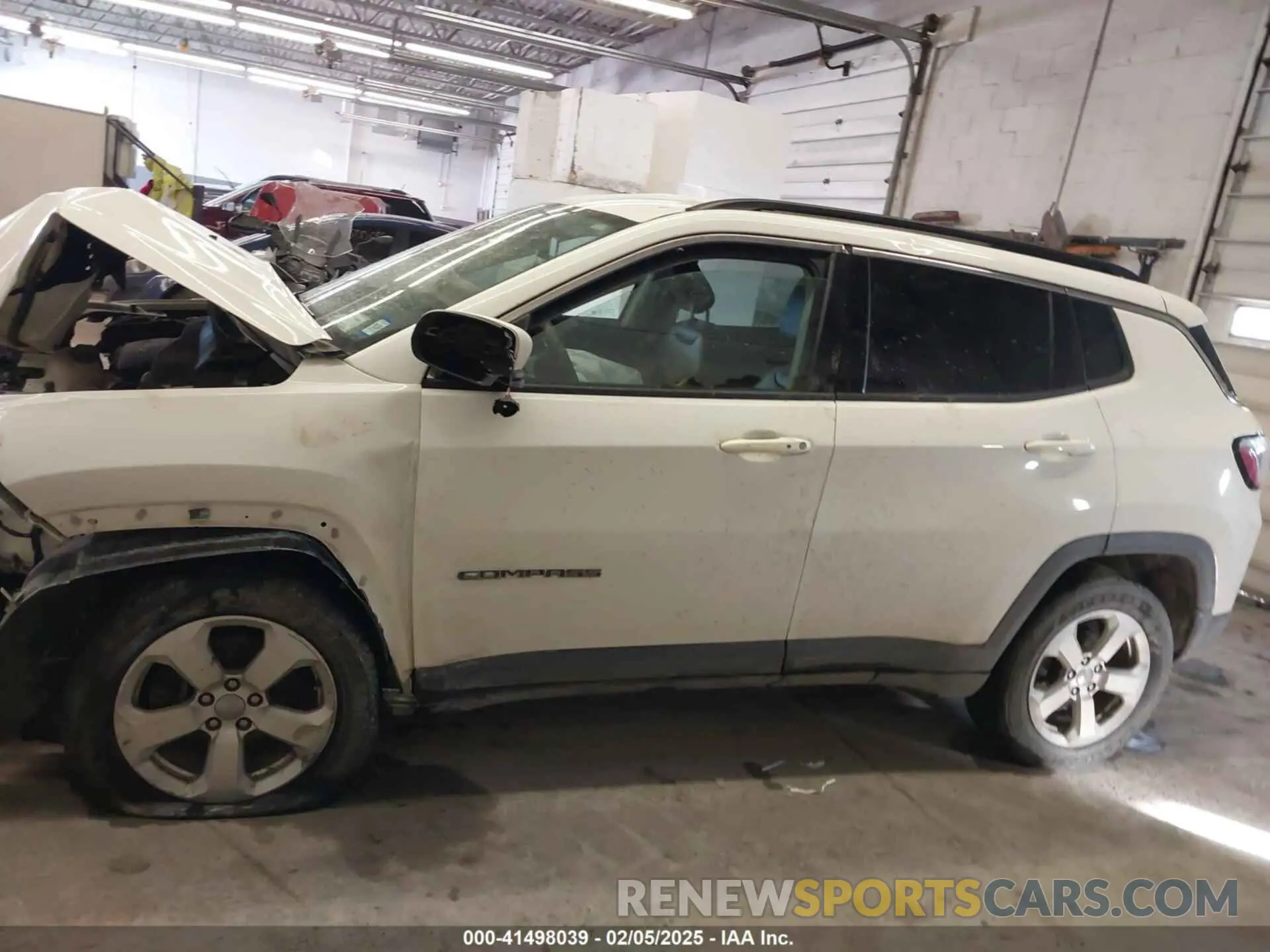 15 fotografías del automóvil dañado 3C4NJDBB3MT504835 JEEP COMPASS 2021