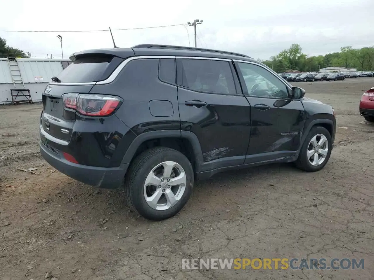 3 fotografías del automóvil dañado 3C4NJDBB3MT540587 JEEP COMPASS 2021