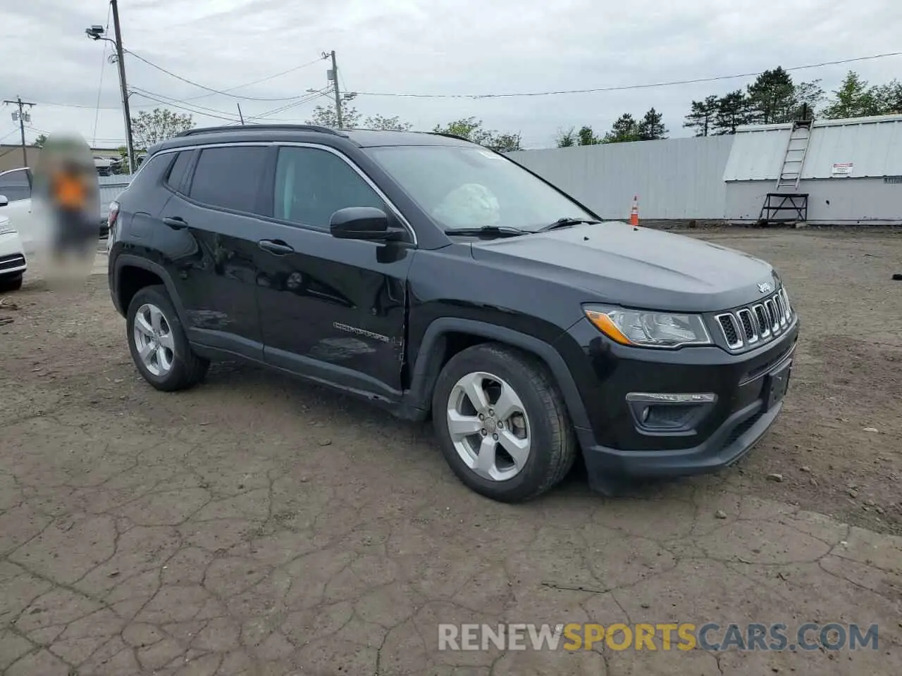 4 fotografías del automóvil dañado 3C4NJDBB3MT540587 JEEP COMPASS 2021