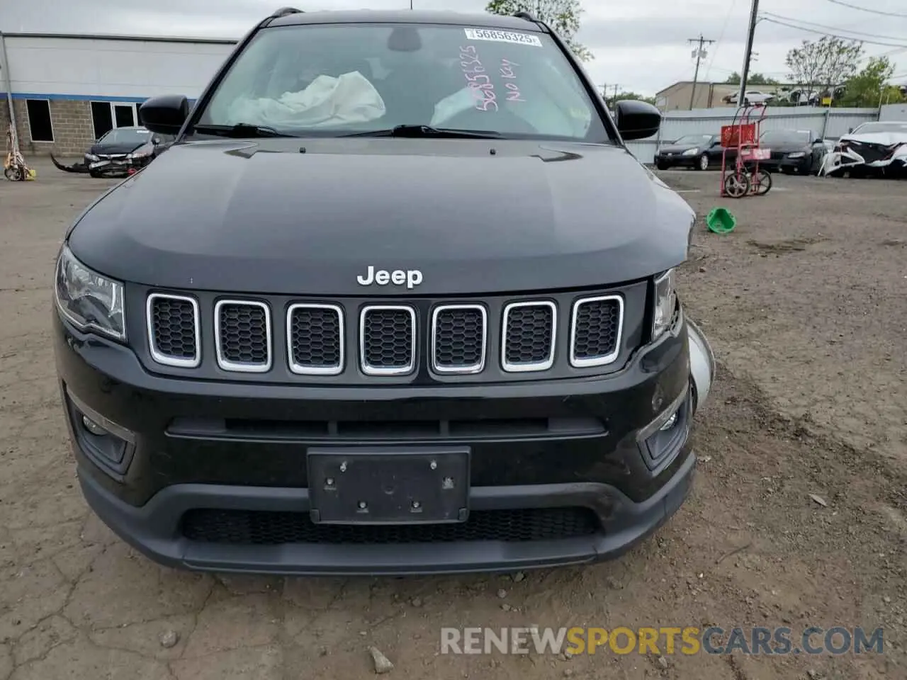 5 fotografías del automóvil dañado 3C4NJDBB3MT540587 JEEP COMPASS 2021