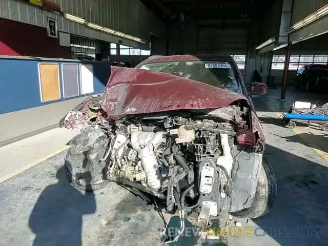 12 fotografías del automóvil dañado 3C4NJDBB3MT598540 JEEP COMPASS 2021