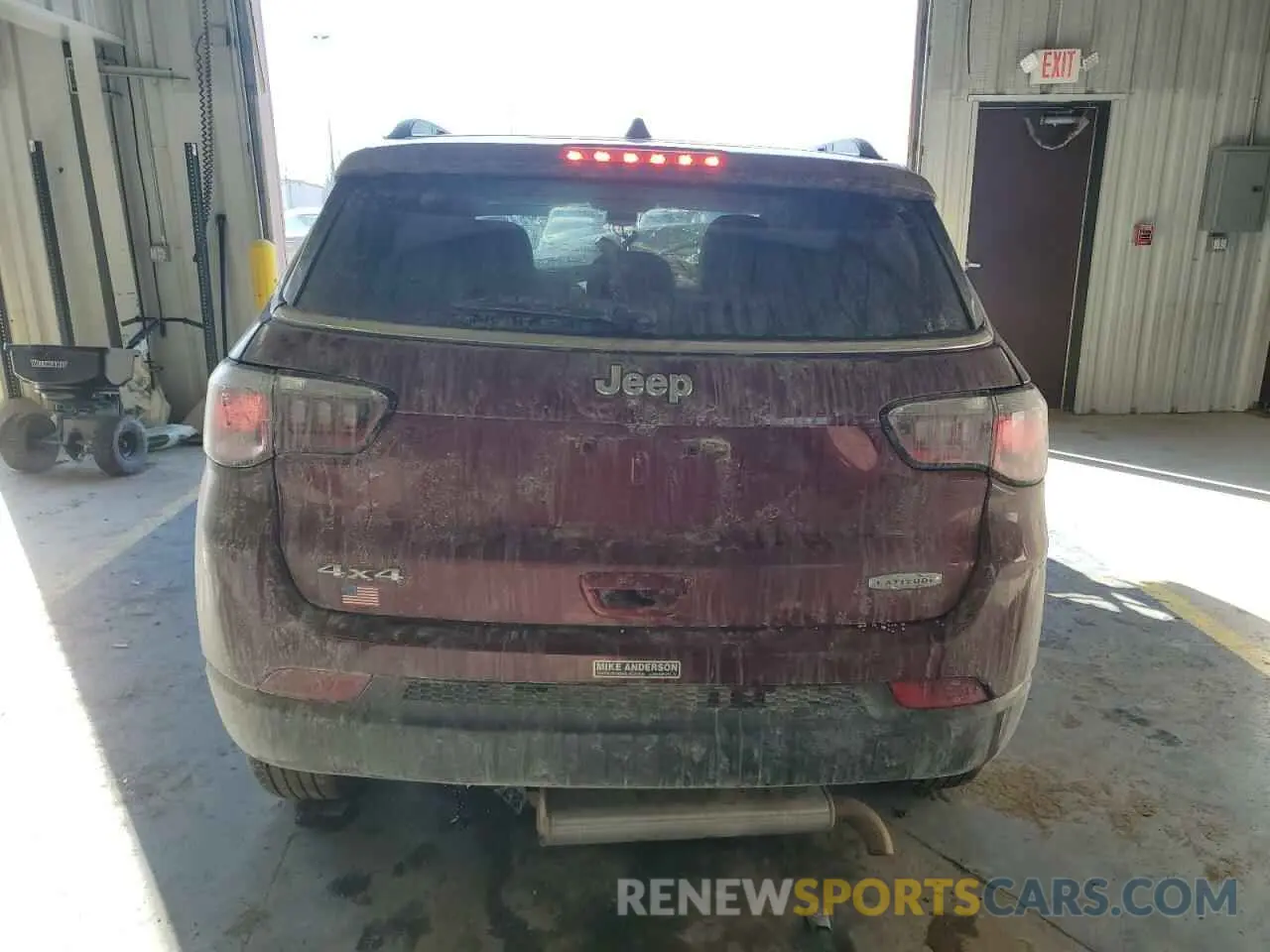 6 fotografías del automóvil dañado 3C4NJDBB3MT598540 JEEP COMPASS 2021