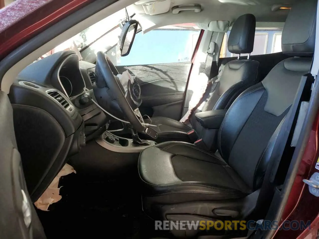 7 fotografías del automóvil dañado 3C4NJDBB3MT598540 JEEP COMPASS 2021