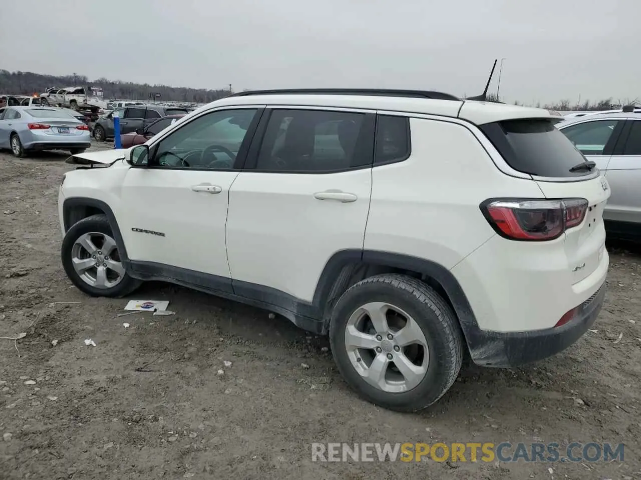 2 fotografías del automóvil dañado 3C4NJDBB4MT508764 JEEP COMPASS 2021