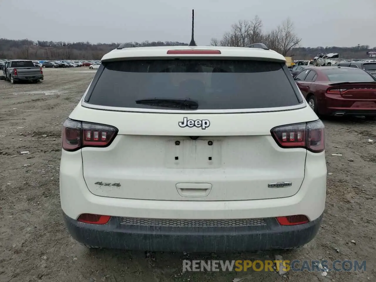 6 fotografías del automóvil dañado 3C4NJDBB4MT508764 JEEP COMPASS 2021
