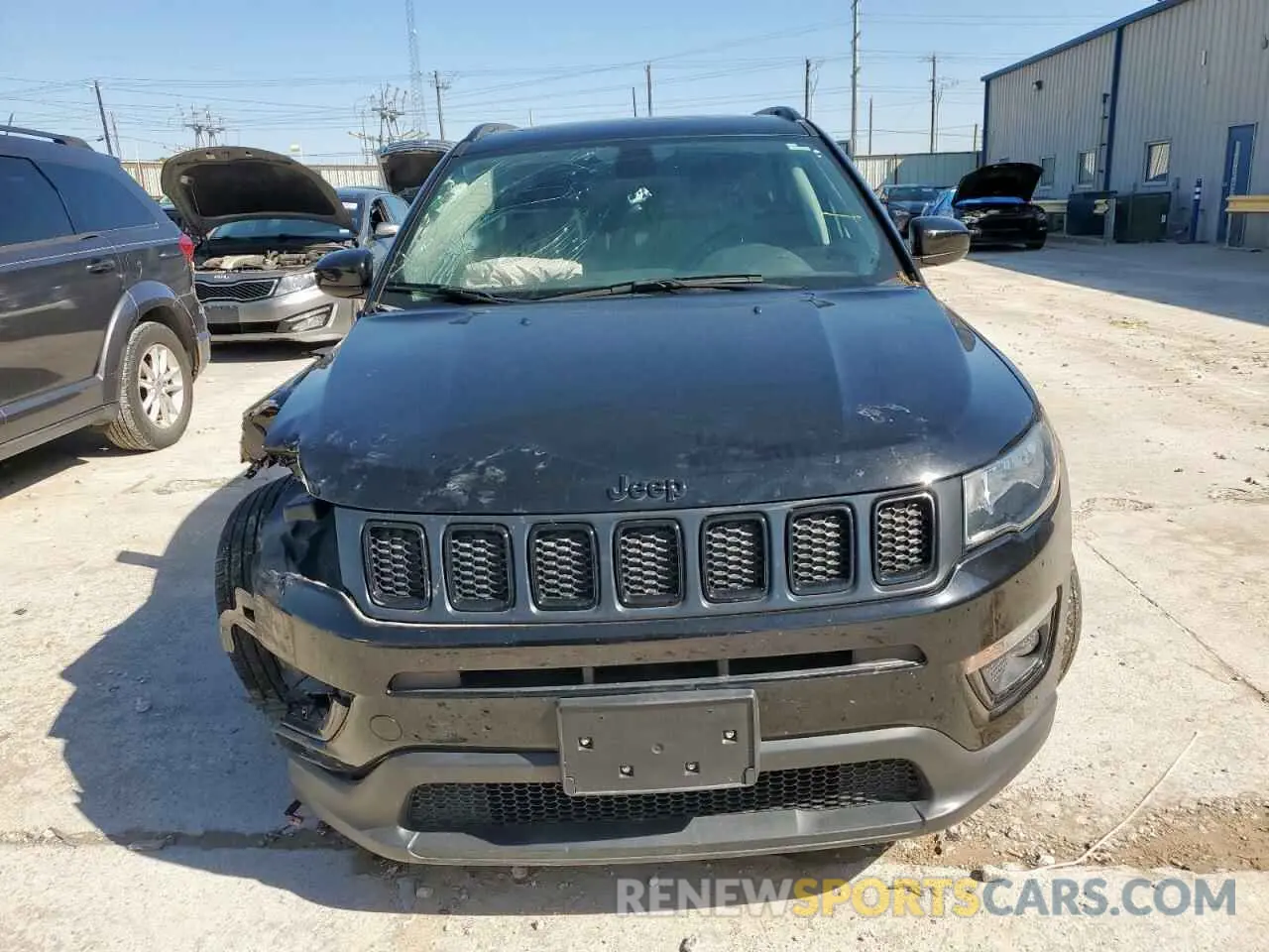 5 fotografías del automóvil dañado 3C4NJDBB4MT566129 JEEP COMPASS 2021