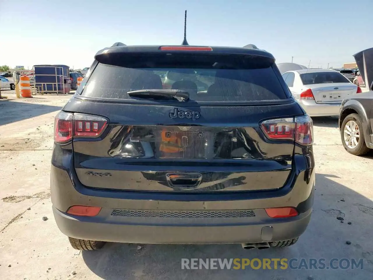 6 fotografías del automóvil dañado 3C4NJDBB4MT566129 JEEP COMPASS 2021
