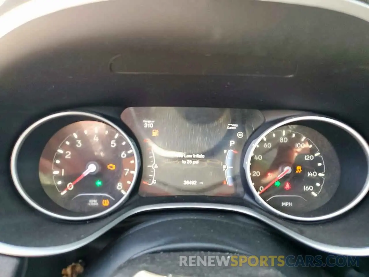 9 fotografías del automóvil dañado 3C4NJDBB4MT566129 JEEP COMPASS 2021