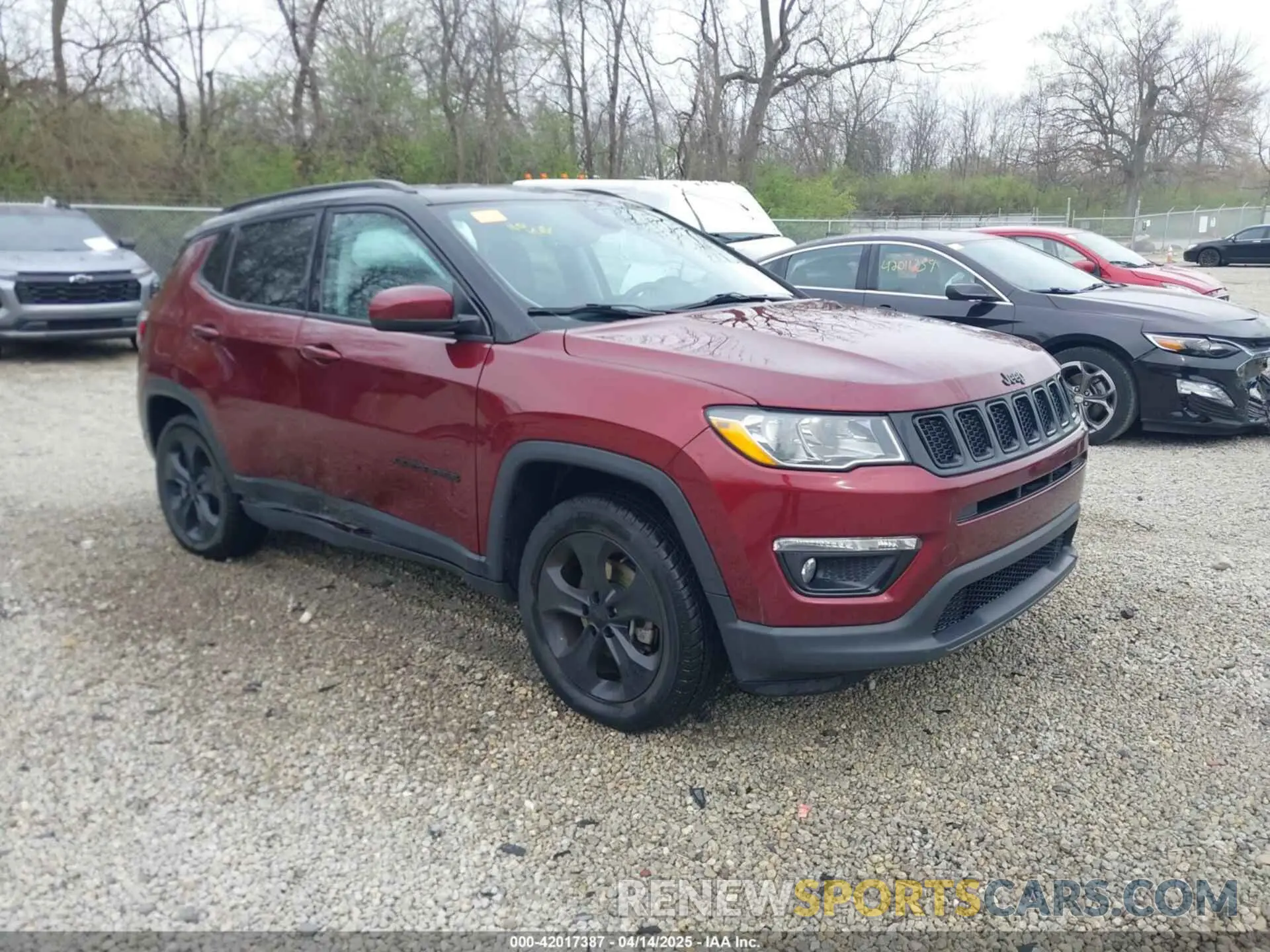 1 fotografías del automóvil dañado 3C4NJDBB6MT530958 JEEP COMPASS 2021