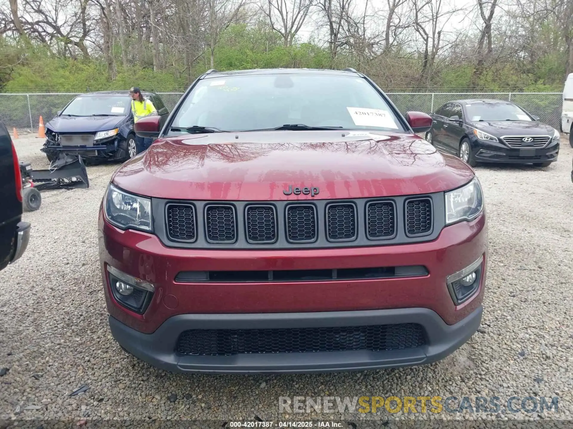 11 fotografías del automóvil dañado 3C4NJDBB6MT530958 JEEP COMPASS 2021