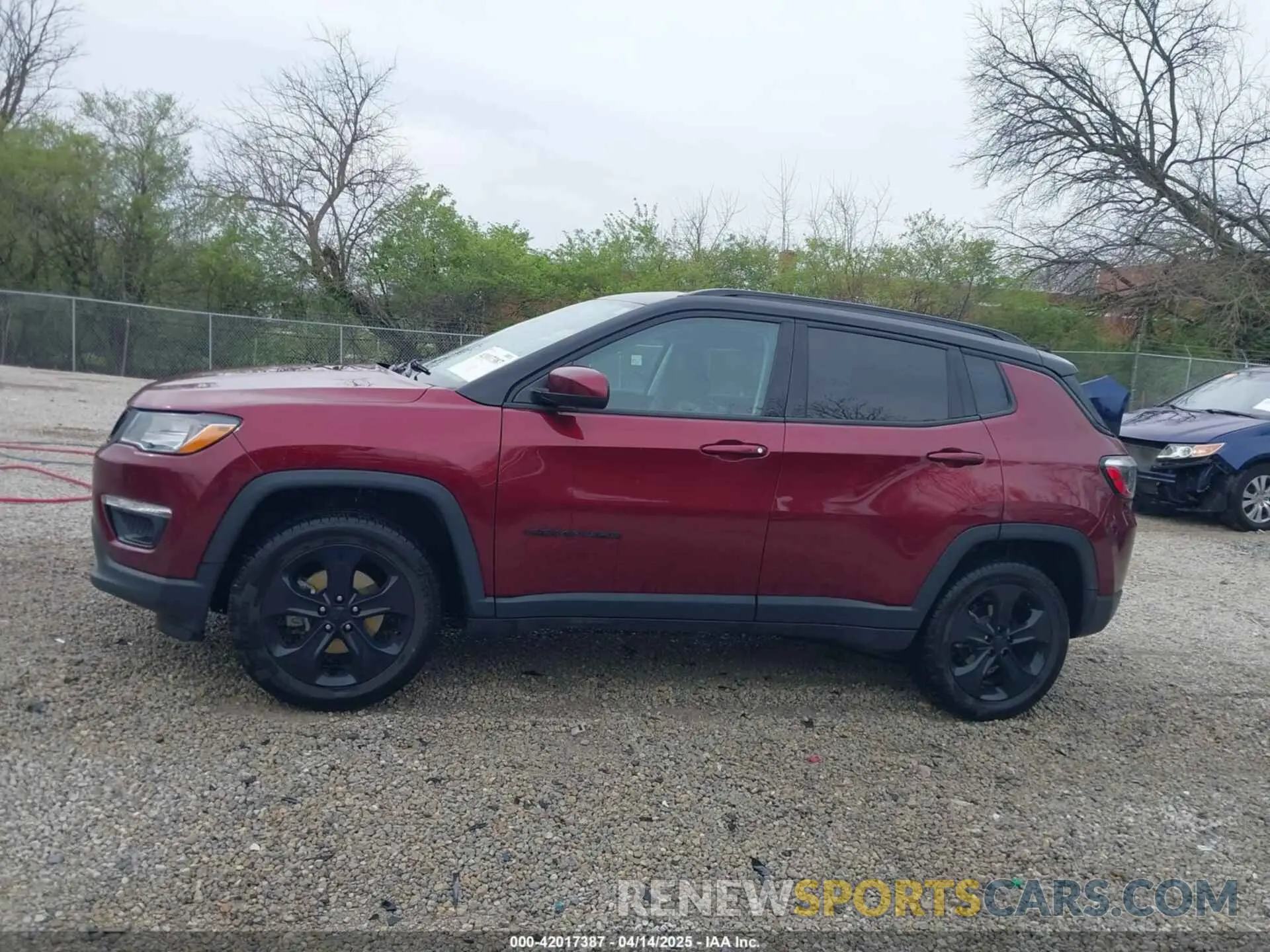 13 fotografías del automóvil dañado 3C4NJDBB6MT530958 JEEP COMPASS 2021