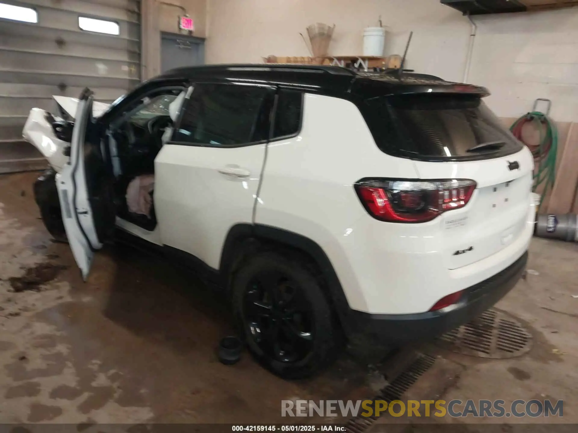 3 fotografías del automóvil dañado 3C4NJDBB8MT530881 JEEP COMPASS 2021