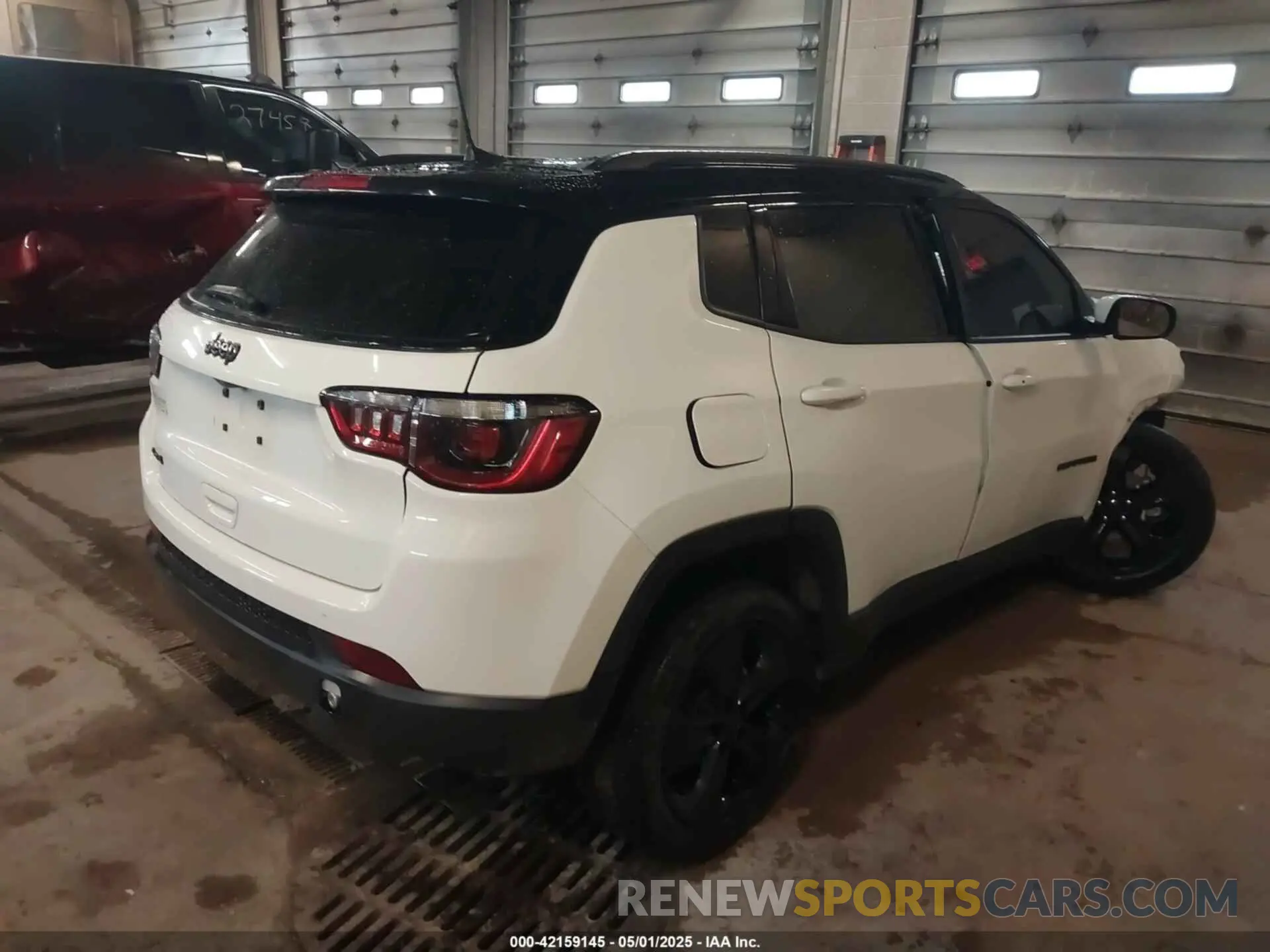 4 fotografías del automóvil dañado 3C4NJDBB8MT530881 JEEP COMPASS 2021