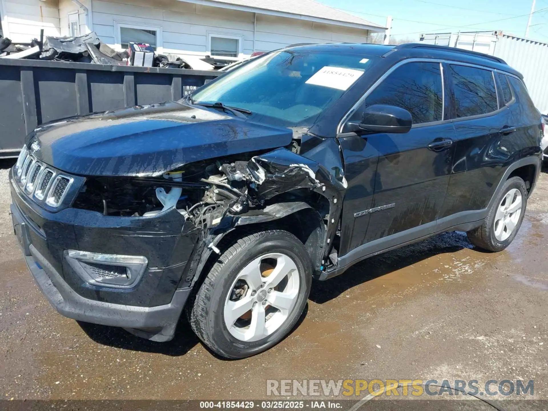 6 fotografías del automóvil dañado 3C4NJDBB8MT558325 JEEP COMPASS 2021