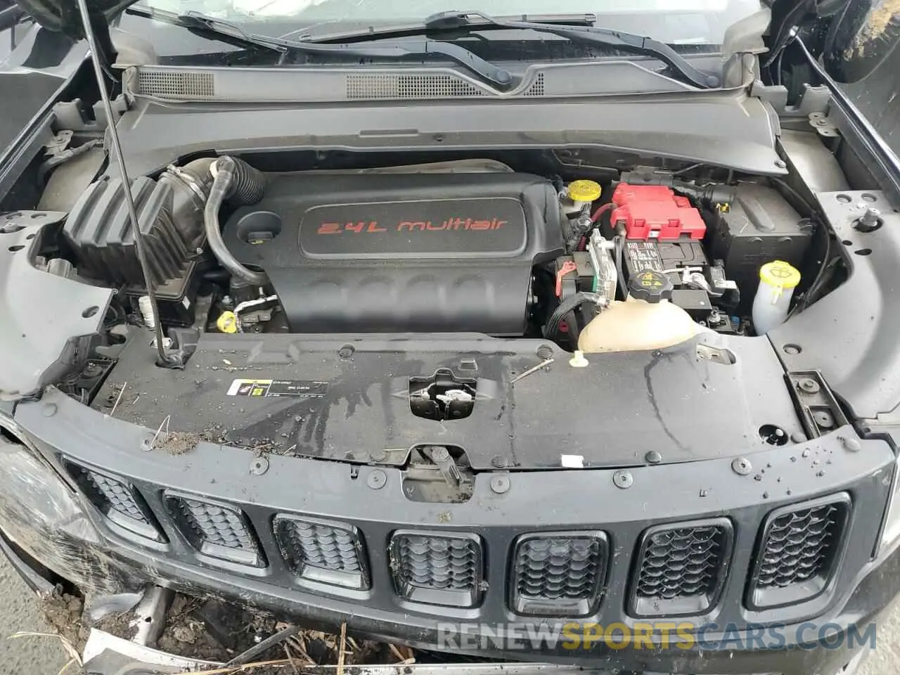 12 fotografías del automóvil dañado 3C4NJDBB8MT591566 JEEP COMPASS 2021
