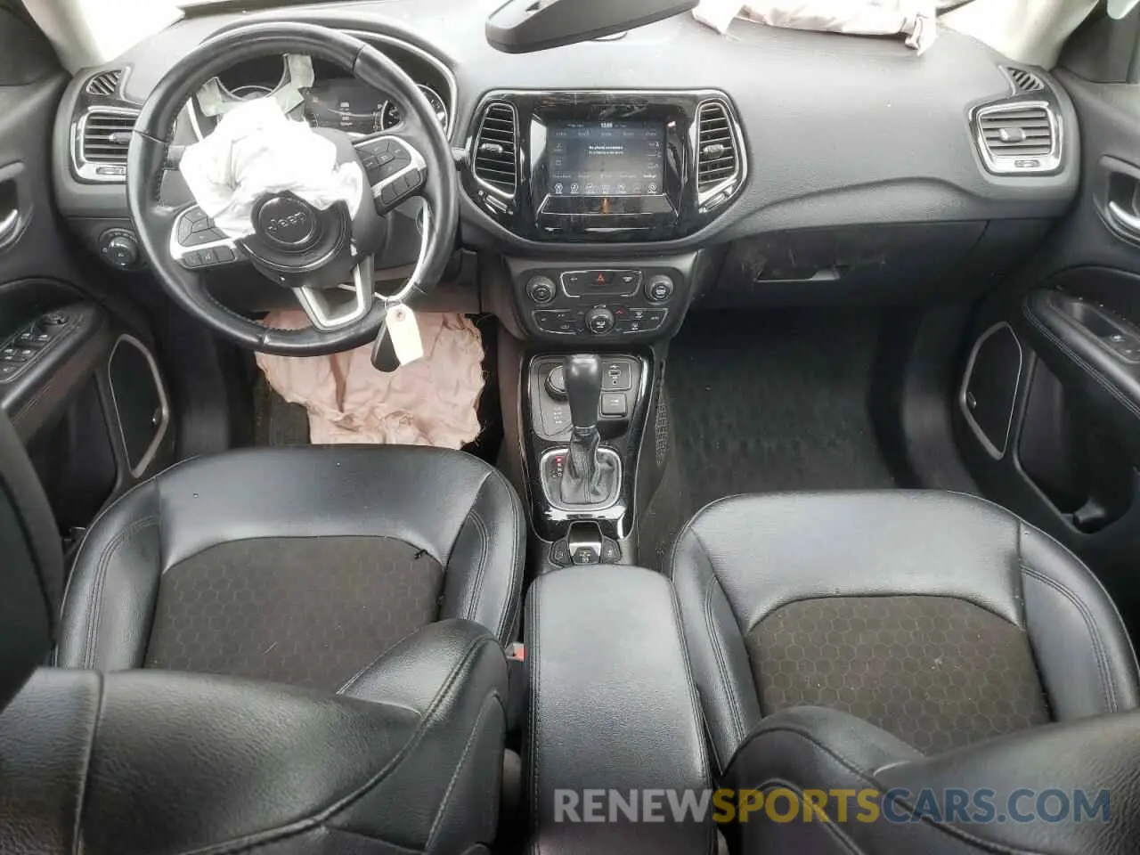 8 fotografías del automóvil dañado 3C4NJDBB8MT591566 JEEP COMPASS 2021