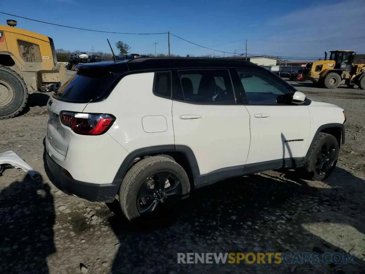 3 fotografías del automóvil dañado 3C4NJDBB9MT536656 JEEP COMPASS 2021