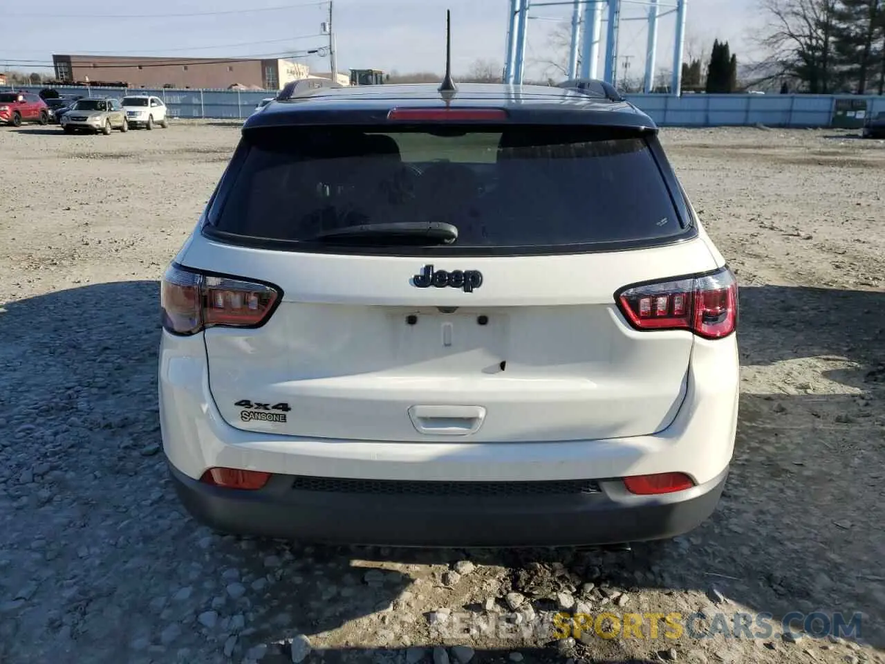 6 fotografías del automóvil dañado 3C4NJDBB9MT536656 JEEP COMPASS 2021