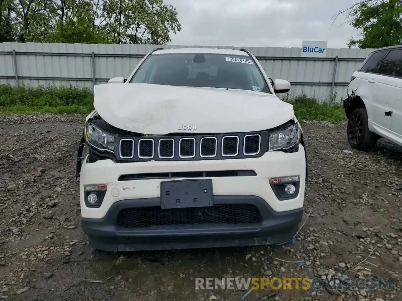 5 fotografías del automóvil dañado 3C4NJDBB9MT547124 JEEP COMPASS 2021
