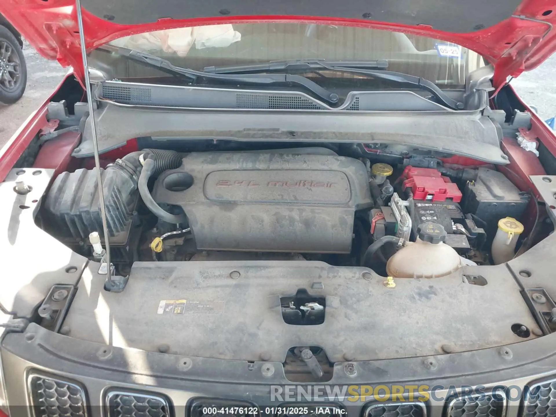 10 fotografías del automóvil dañado 3C4NJDBB9MT595254 JEEP COMPASS 2021