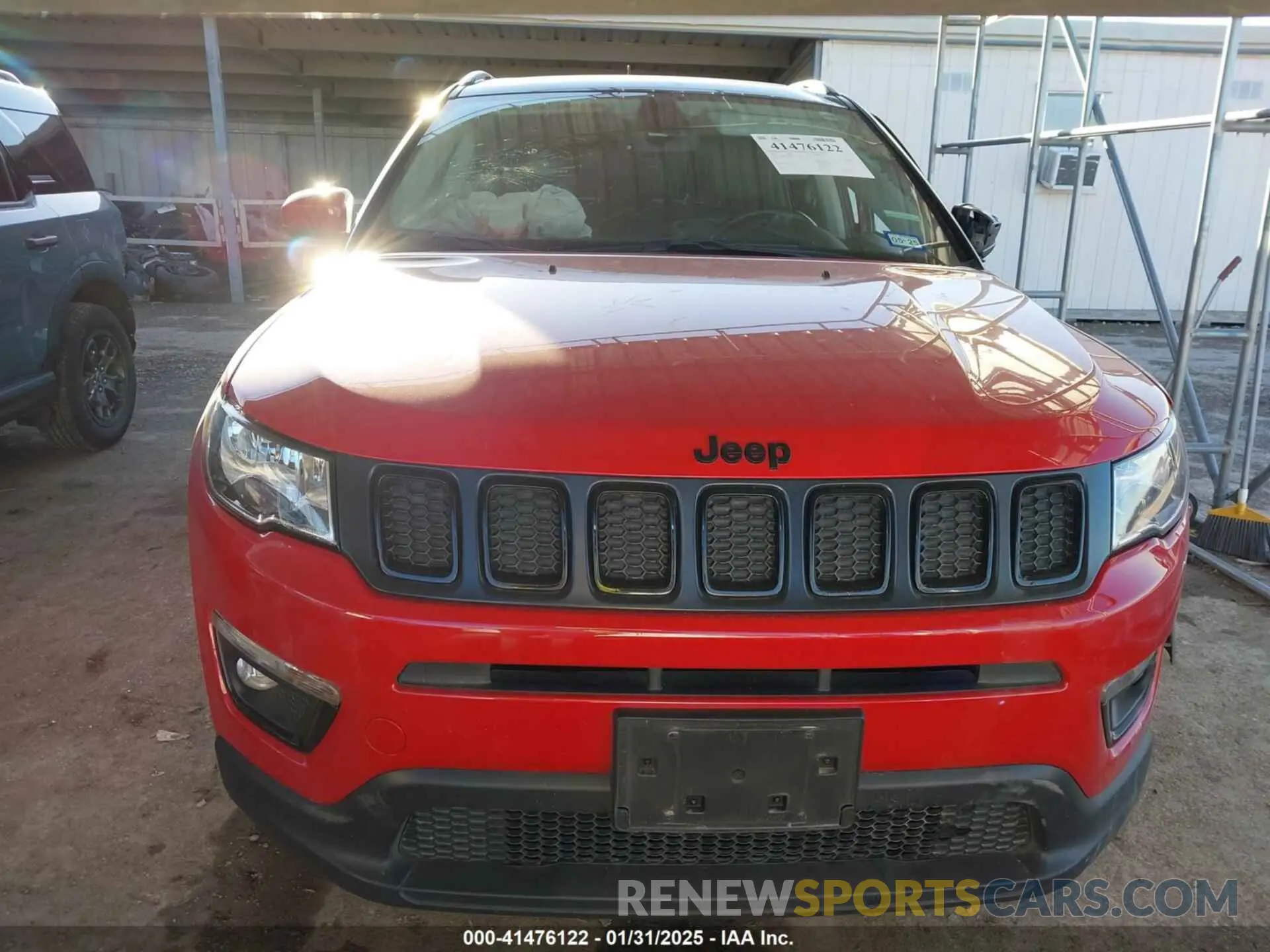 13 fotografías del automóvil dañado 3C4NJDBB9MT595254 JEEP COMPASS 2021