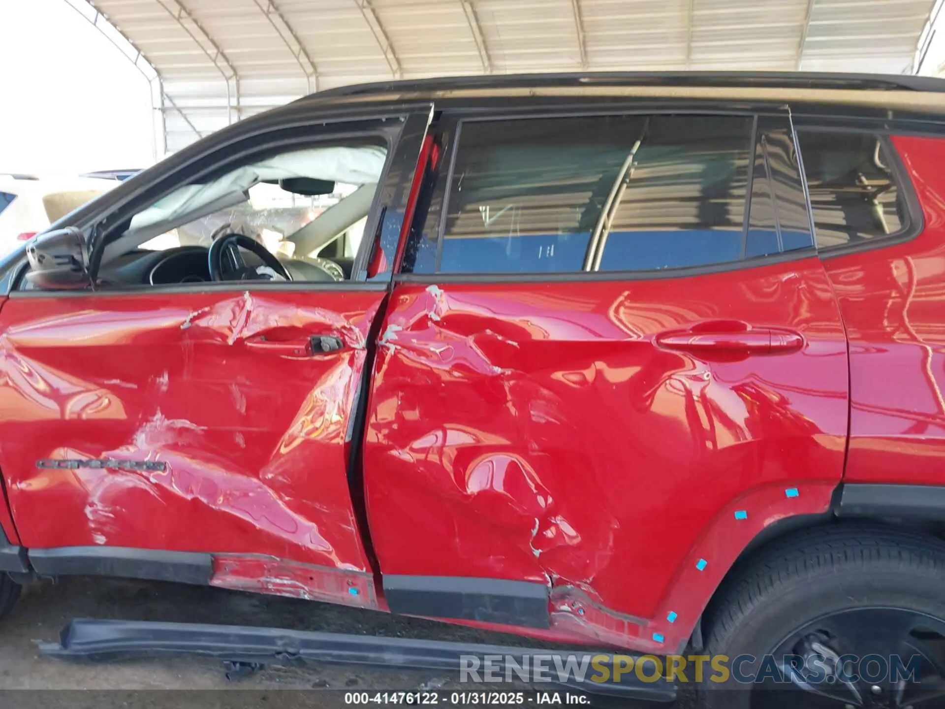 15 fotografías del automóvil dañado 3C4NJDBB9MT595254 JEEP COMPASS 2021