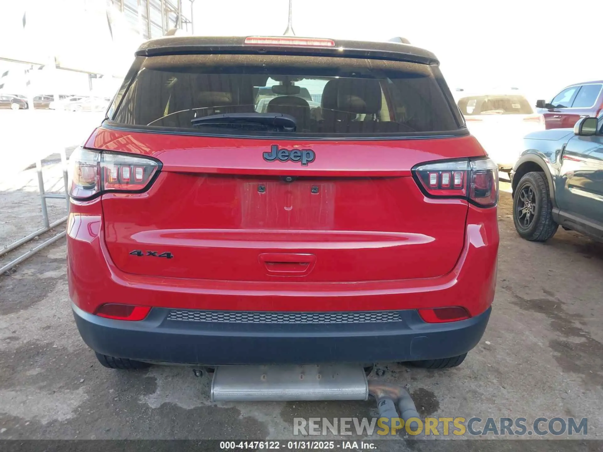 17 fotografías del automóvil dañado 3C4NJDBB9MT595254 JEEP COMPASS 2021