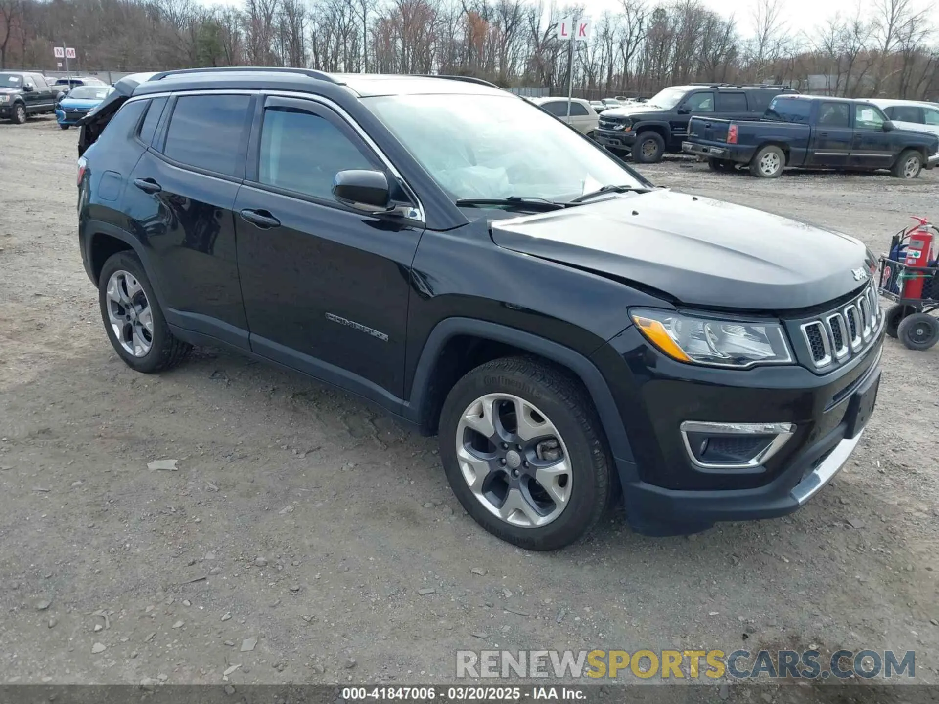 1 fotografías del automóvil dañado 3C4NJDCB0MT534437 JEEP COMPASS 2021