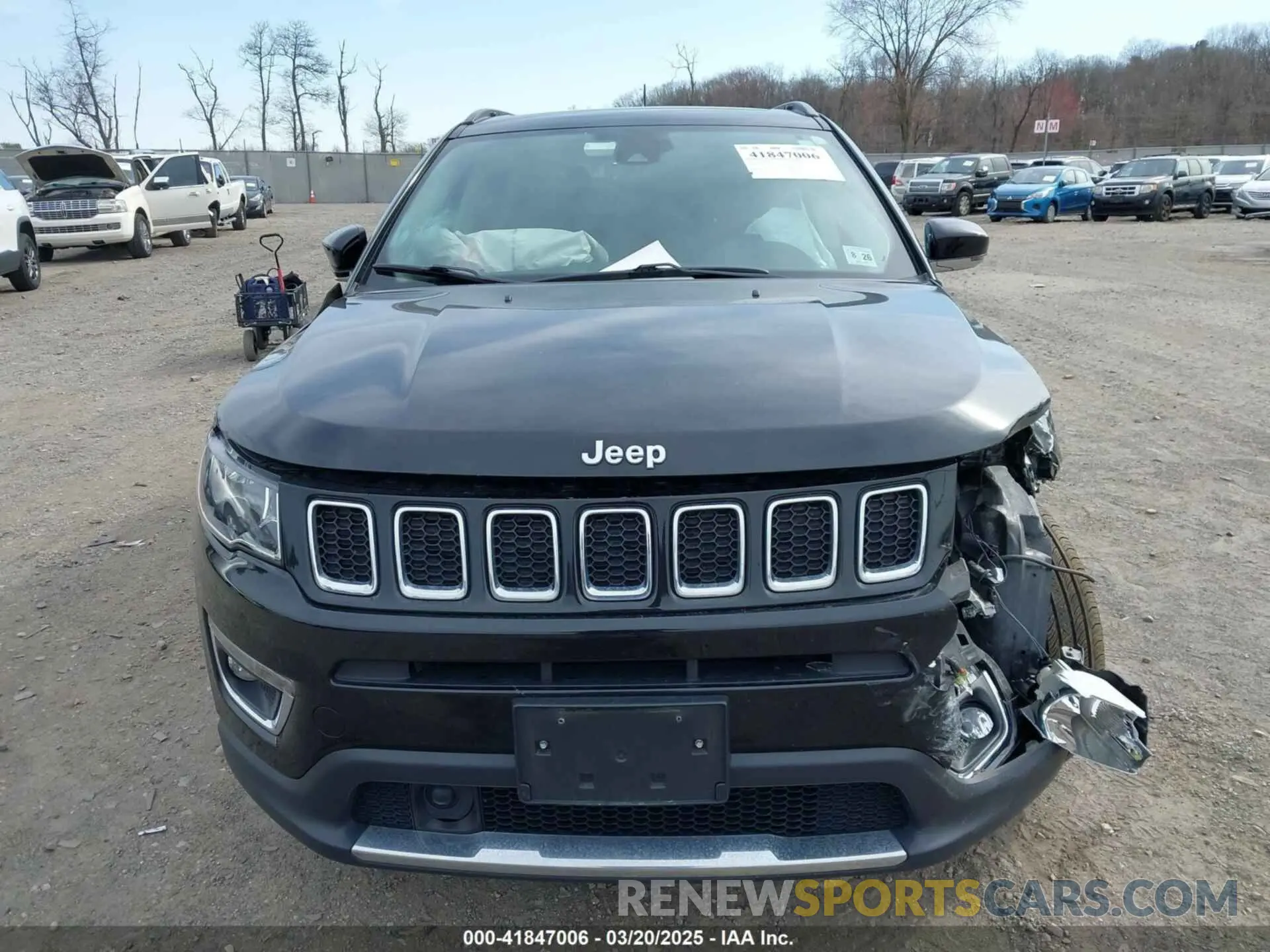 11 fotografías del automóvil dañado 3C4NJDCB0MT534437 JEEP COMPASS 2021