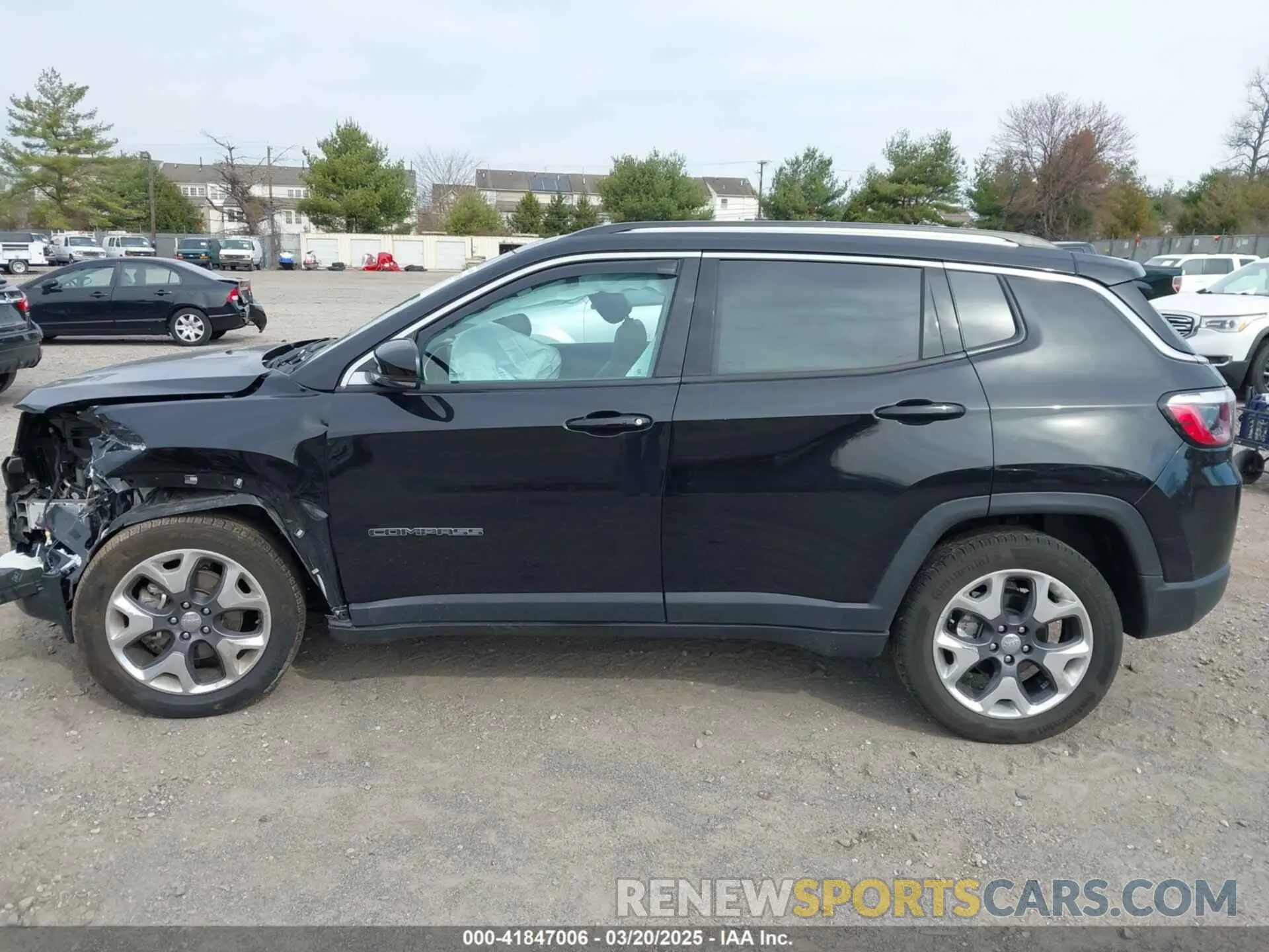 13 fotografías del automóvil dañado 3C4NJDCB0MT534437 JEEP COMPASS 2021