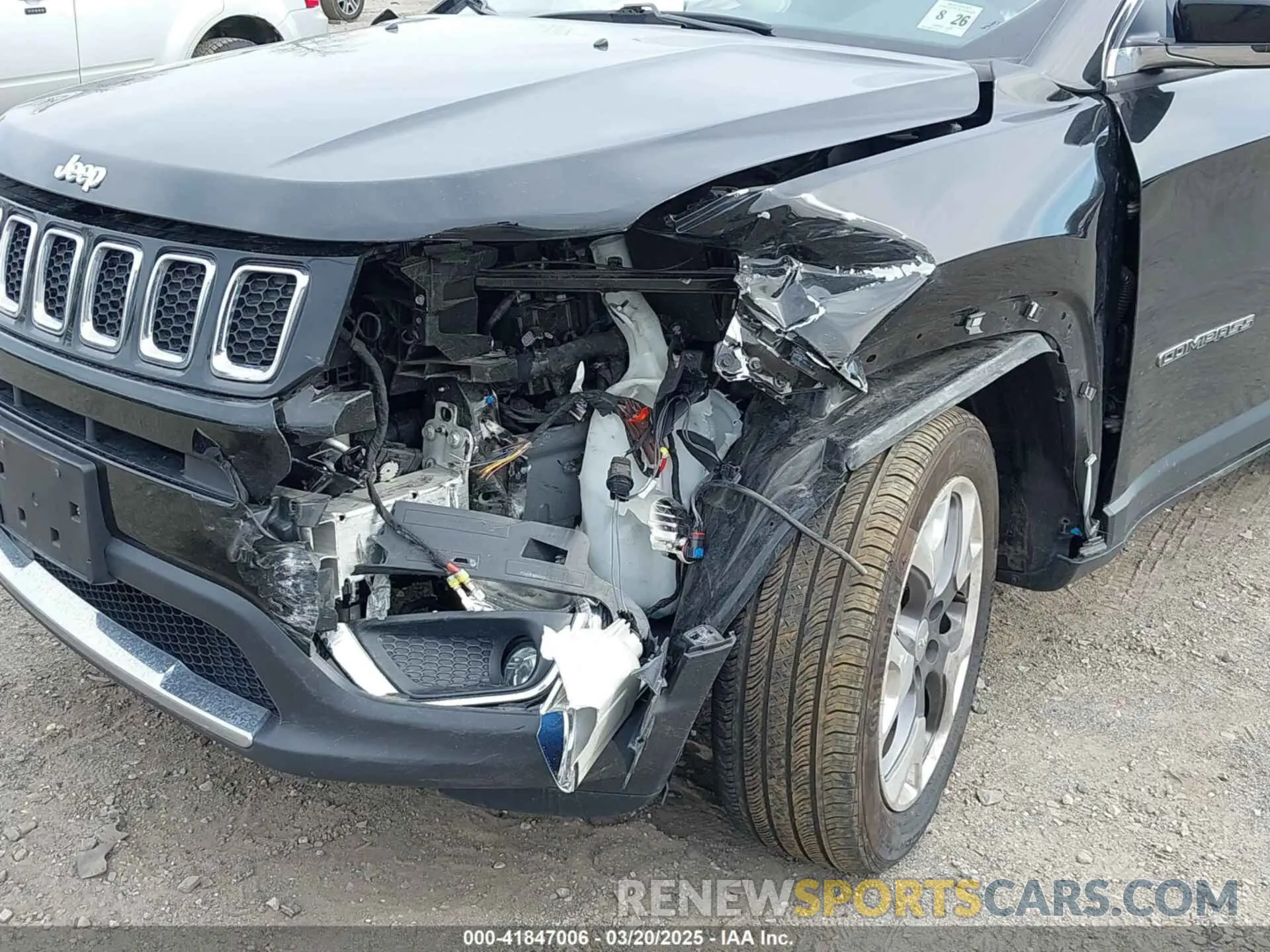 6 fotografías del automóvil dañado 3C4NJDCB0MT534437 JEEP COMPASS 2021