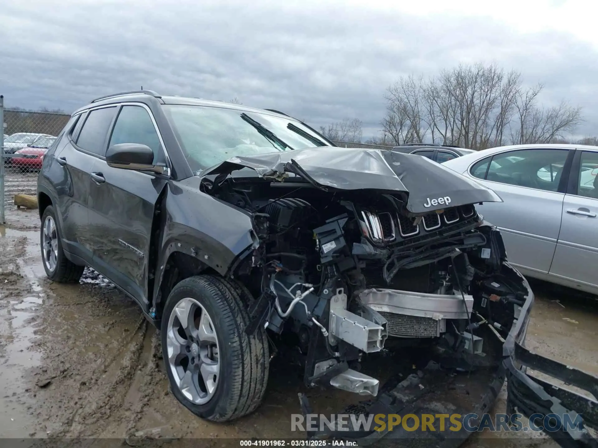 1 fotografías del automóvil dañado 3C4NJDCB2MT576575 JEEP COMPASS 2021