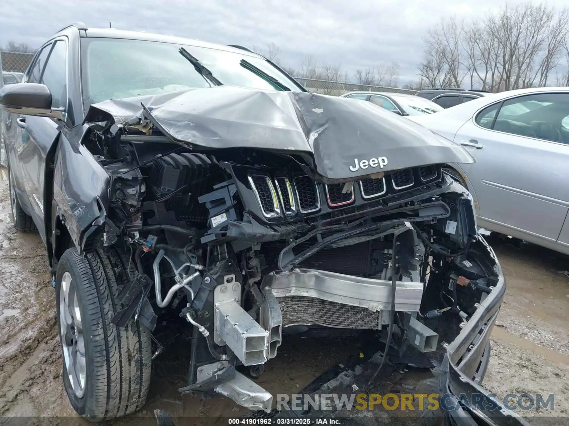 6 fotografías del automóvil dañado 3C4NJDCB2MT576575 JEEP COMPASS 2021