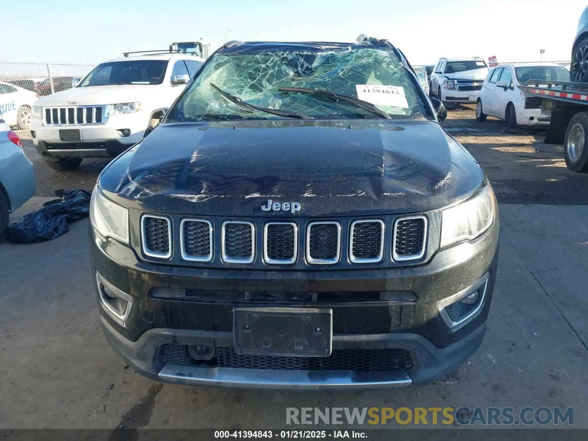 12 fotografías del automóvil dañado 3C4NJDCB2MT603435 JEEP COMPASS 2021