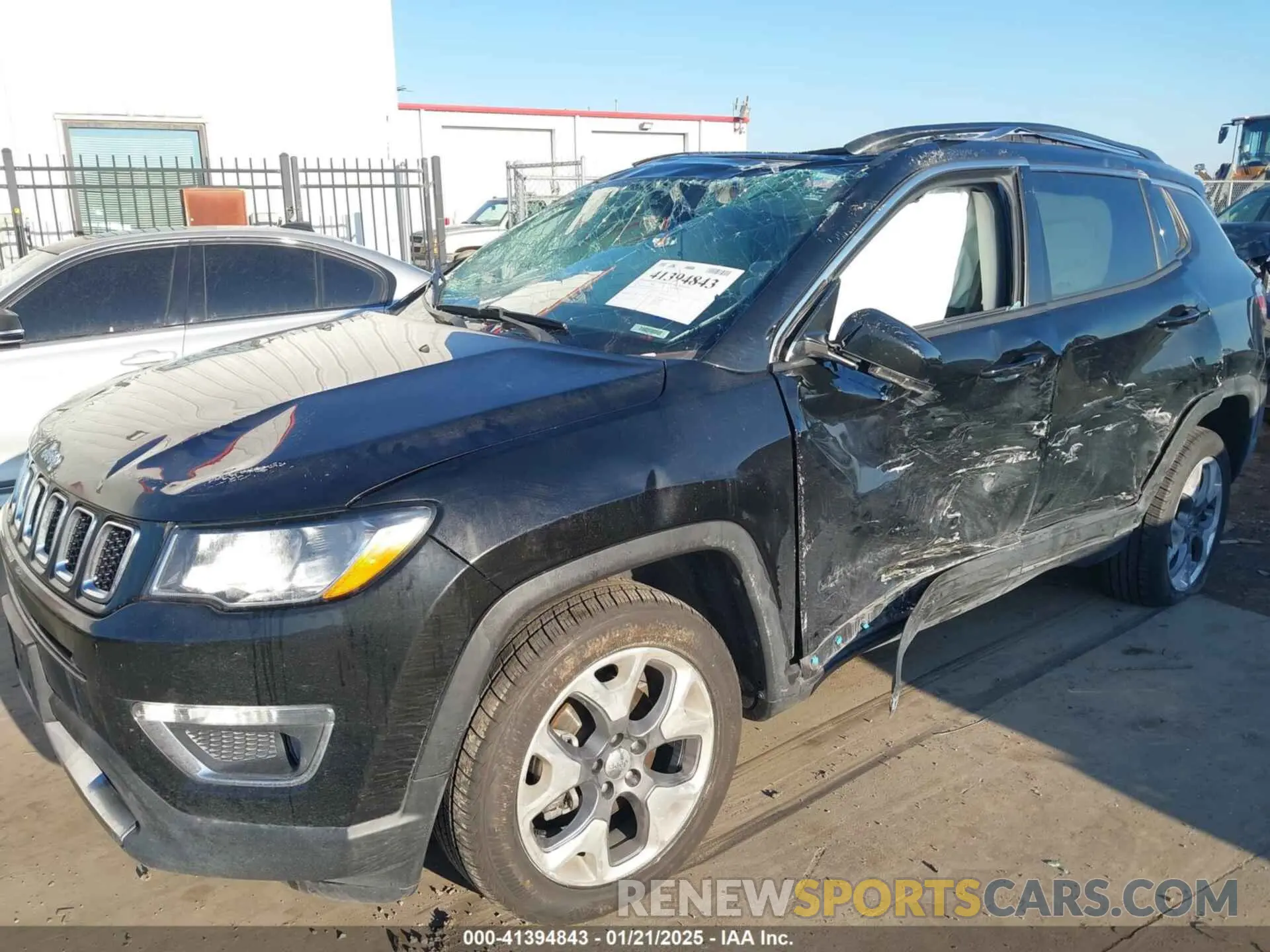 6 fotografías del automóvil dañado 3C4NJDCB2MT603435 JEEP COMPASS 2021