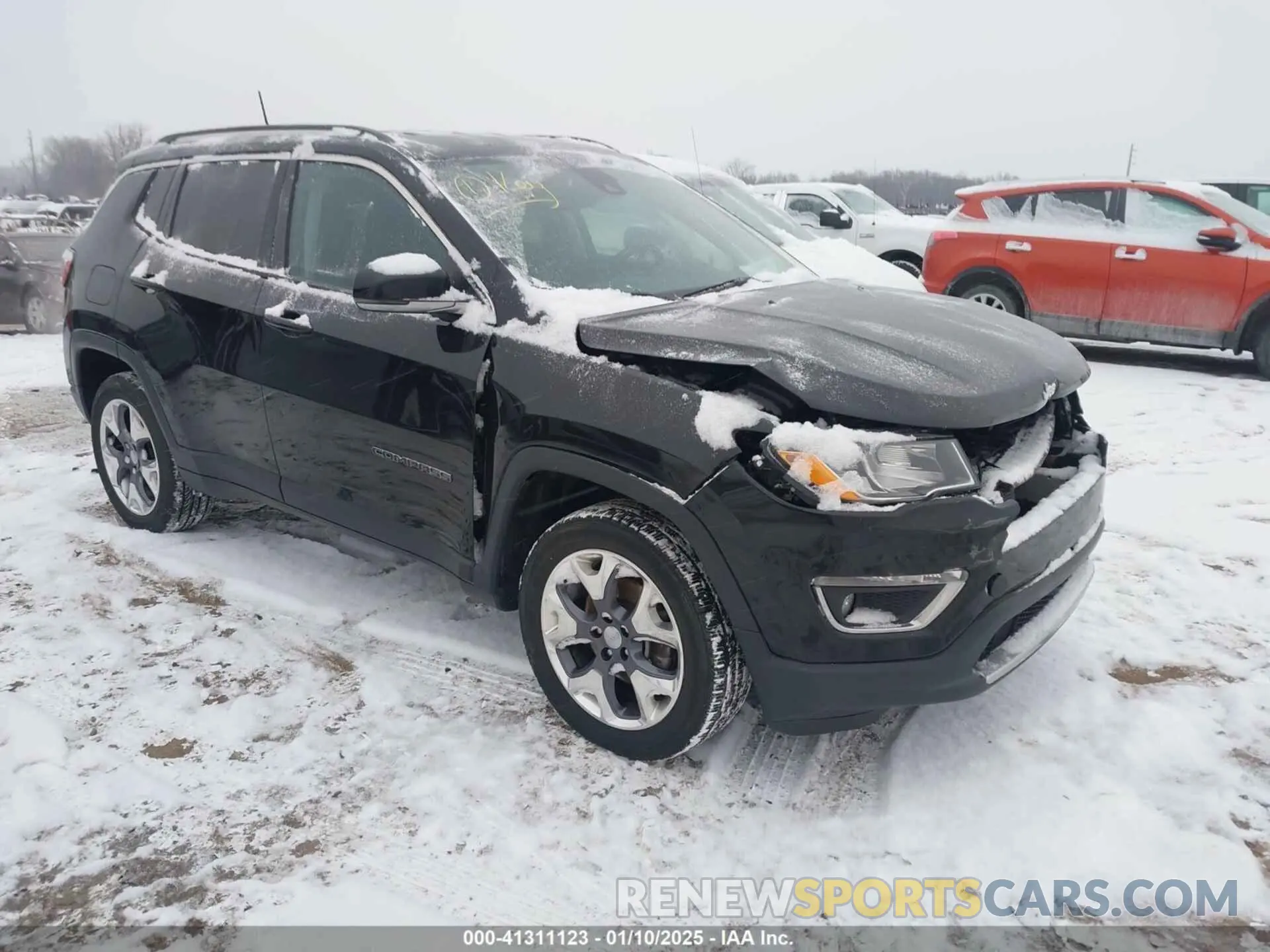 1 fotografías del automóvil dañado 3C4NJDCB3MT550874 JEEP COMPASS 2021