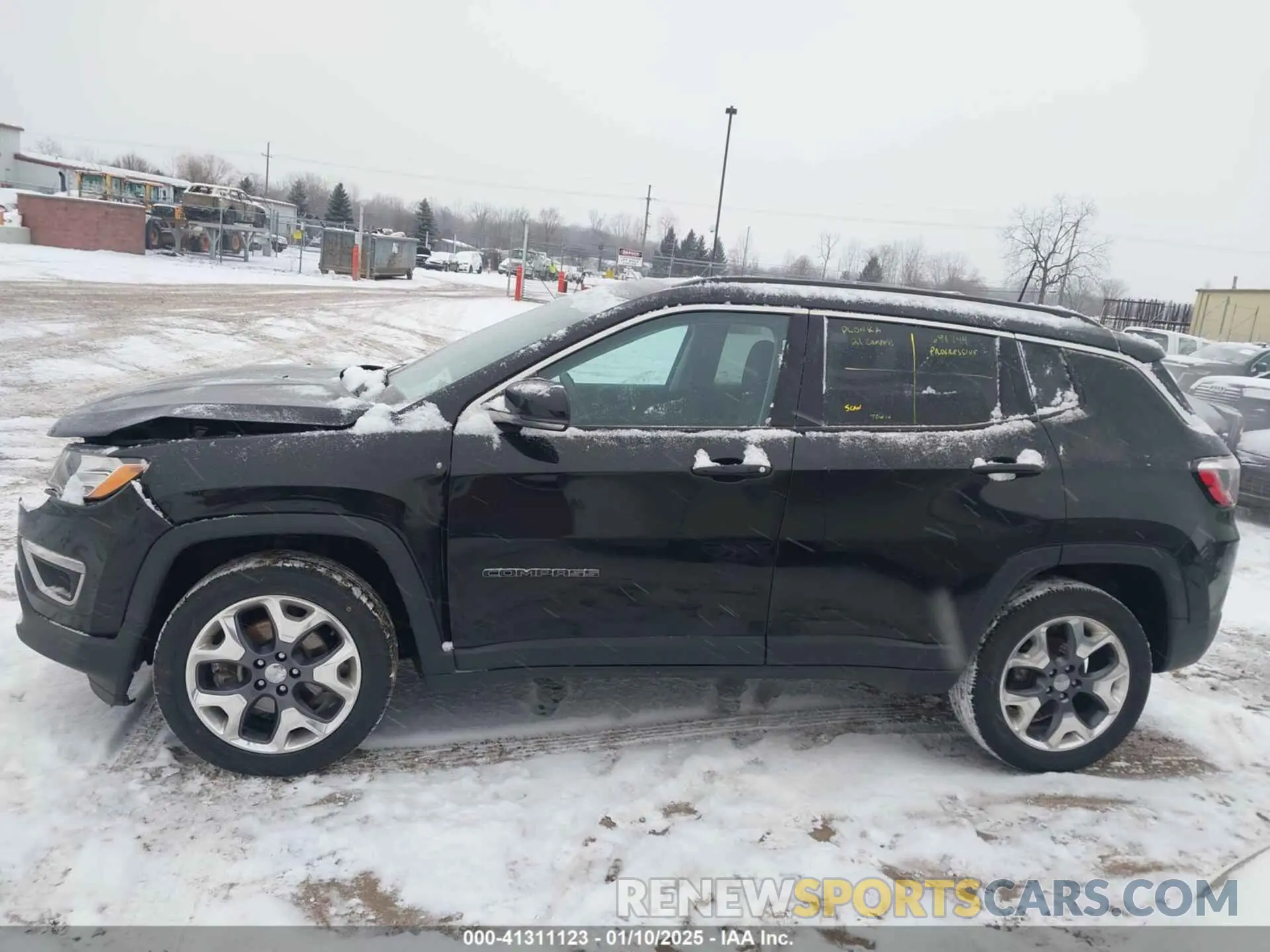 14 fotografías del automóvil dañado 3C4NJDCB3MT550874 JEEP COMPASS 2021