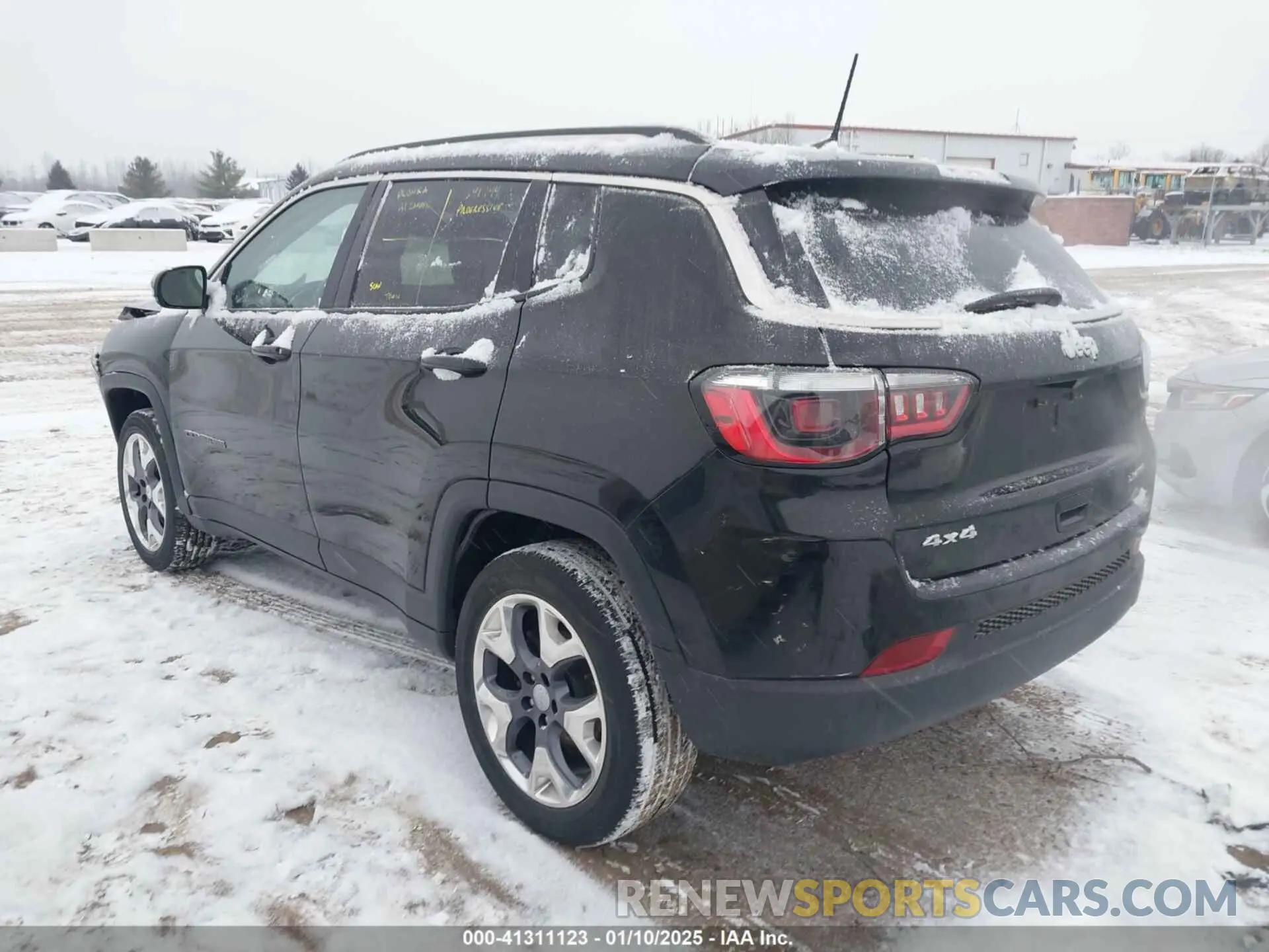 3 fotografías del automóvil dañado 3C4NJDCB3MT550874 JEEP COMPASS 2021