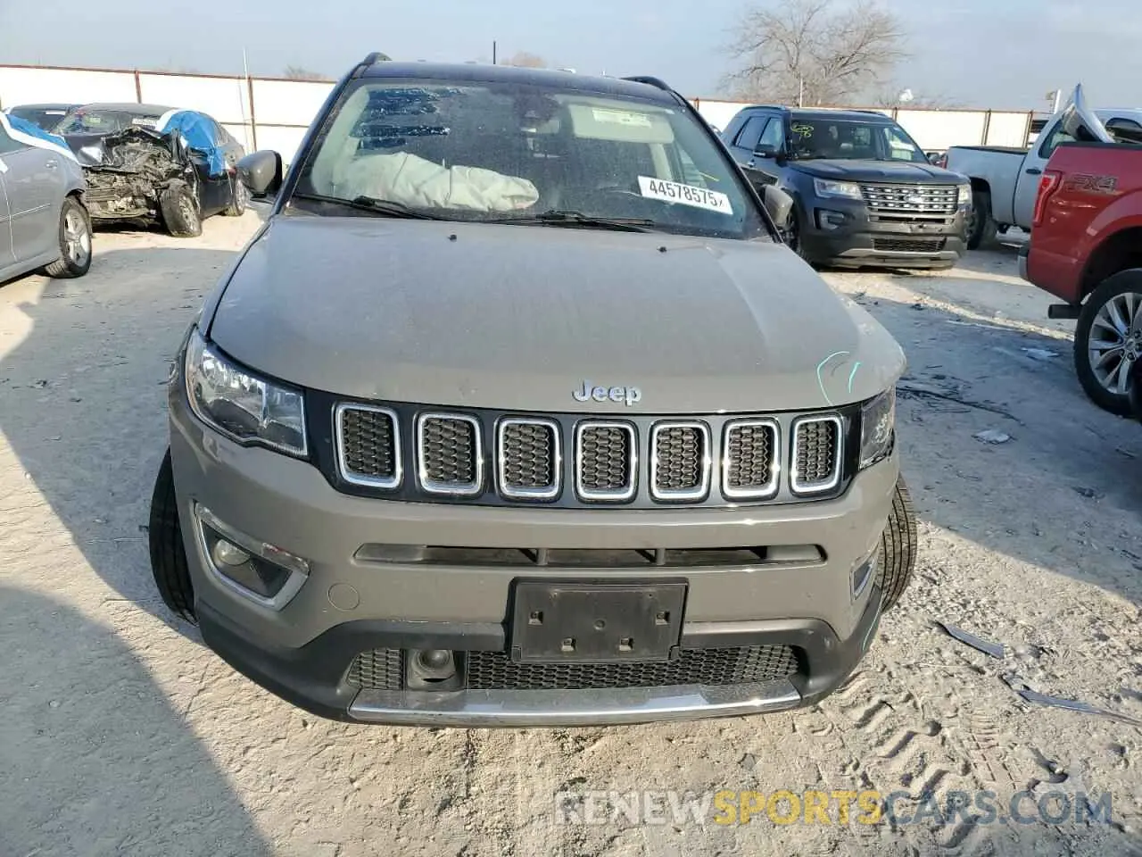 5 fotografías del automóvil dañado 3C4NJDCB3MT553970 JEEP COMPASS 2021