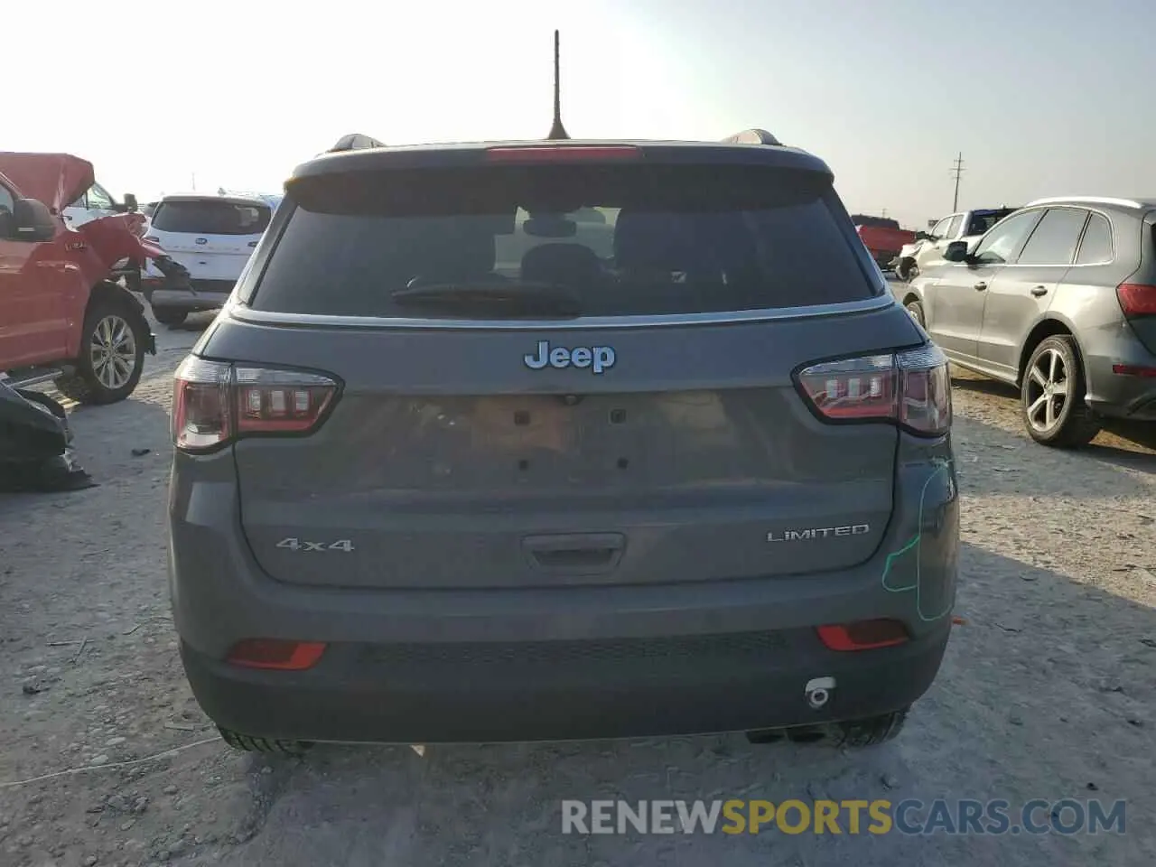 6 fotografías del automóvil dañado 3C4NJDCB3MT553970 JEEP COMPASS 2021