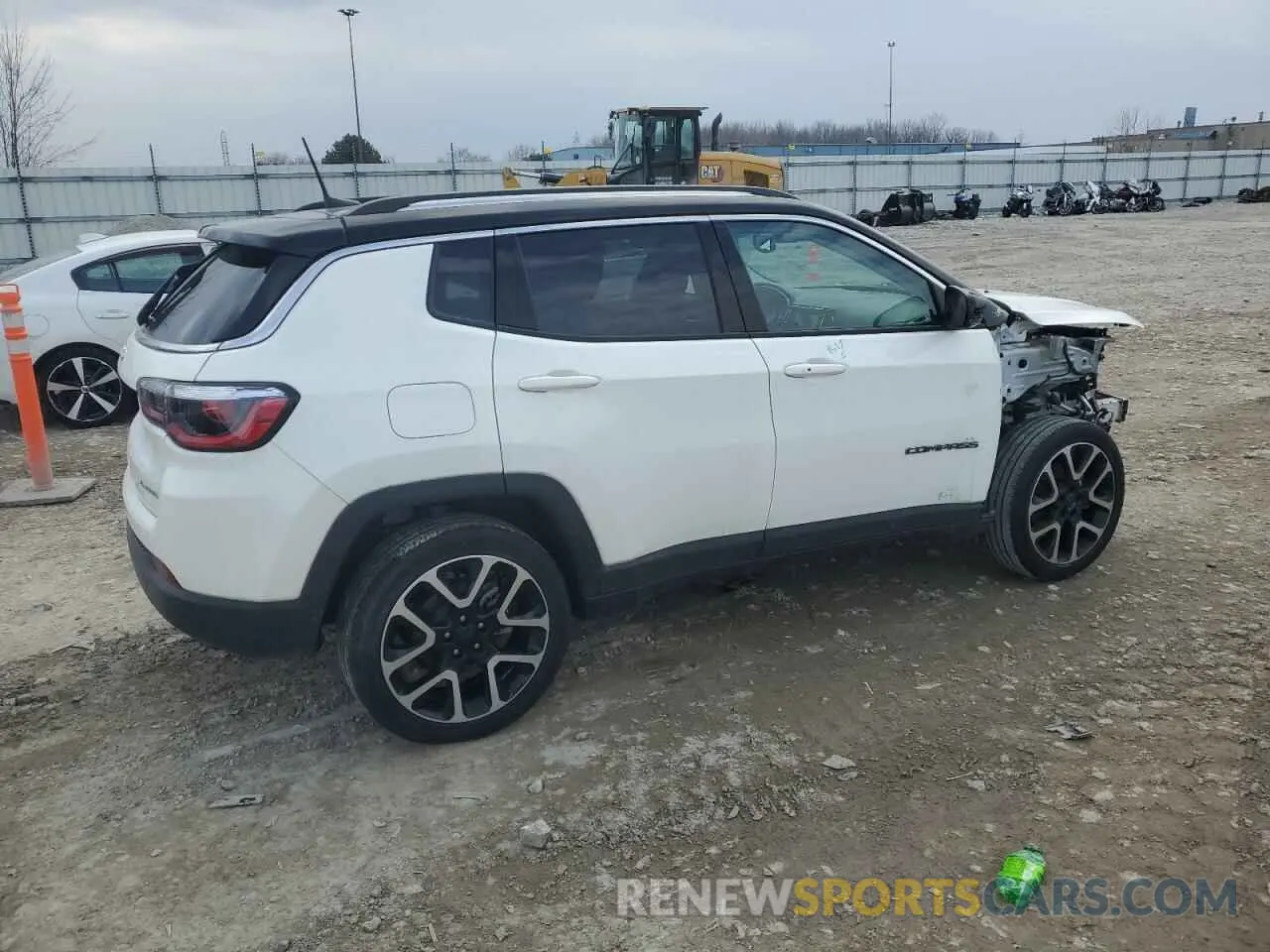 3 fotografías del automóvil dañado 3C4NJDCB3MT558778 JEEP COMPASS 2021