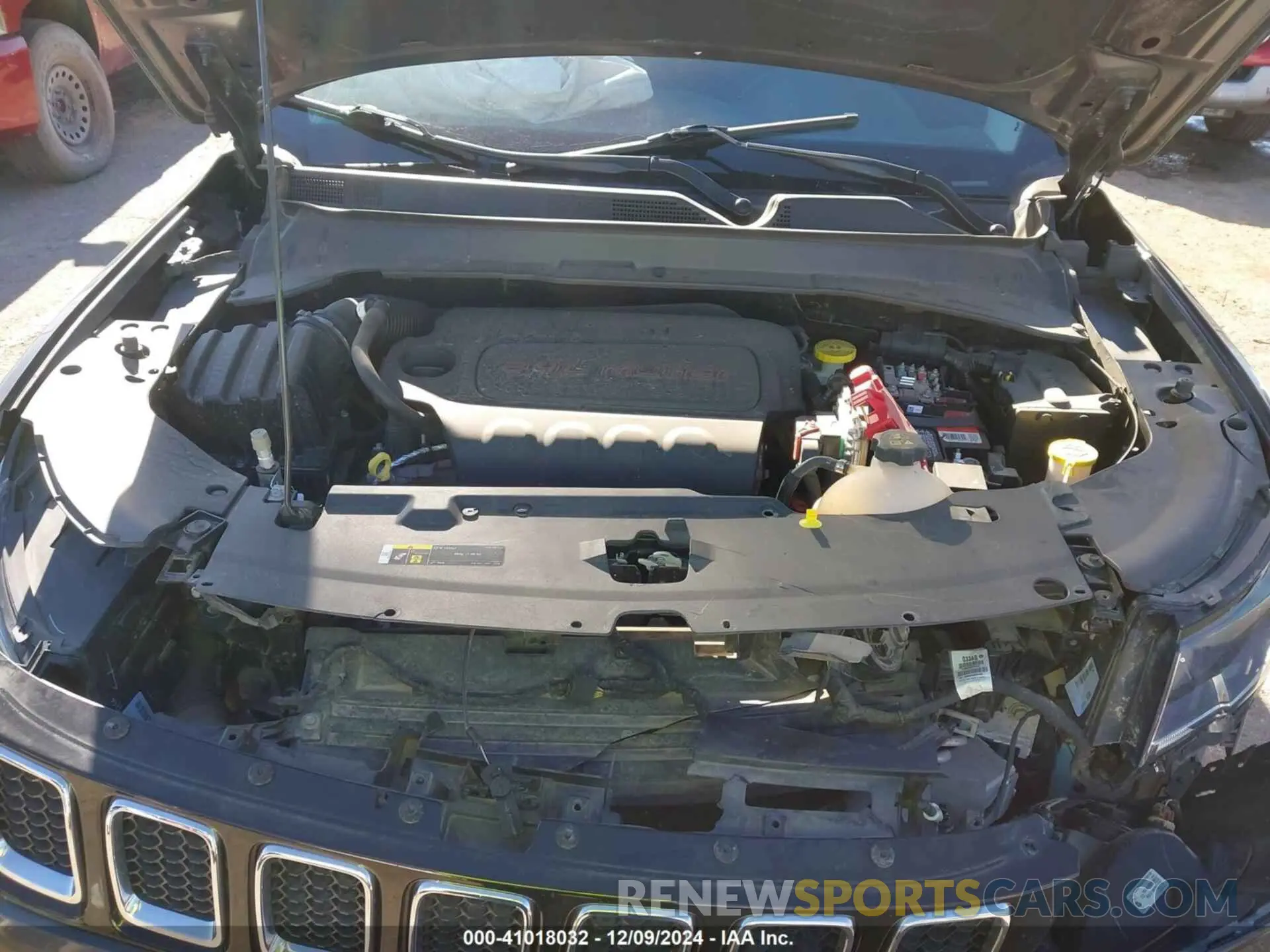 10 fotografías del automóvil dañado 3C4NJDCB3MT578755 JEEP COMPASS 2021