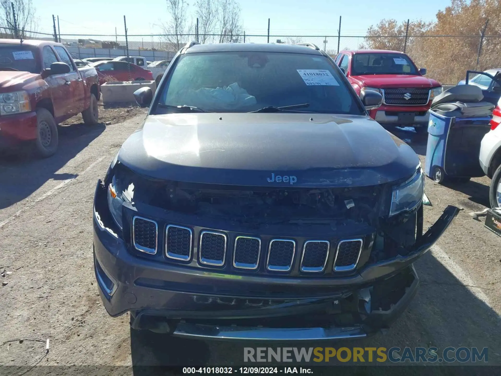 12 fotografías del automóvil dañado 3C4NJDCB3MT578755 JEEP COMPASS 2021