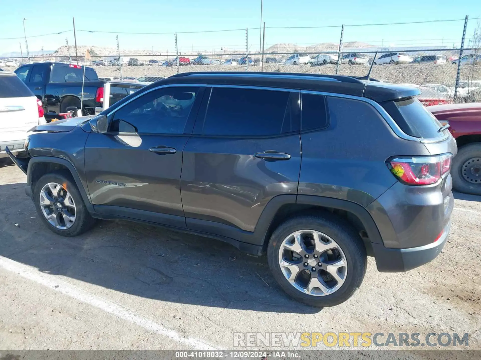 14 fotografías del automóvil dañado 3C4NJDCB3MT578755 JEEP COMPASS 2021