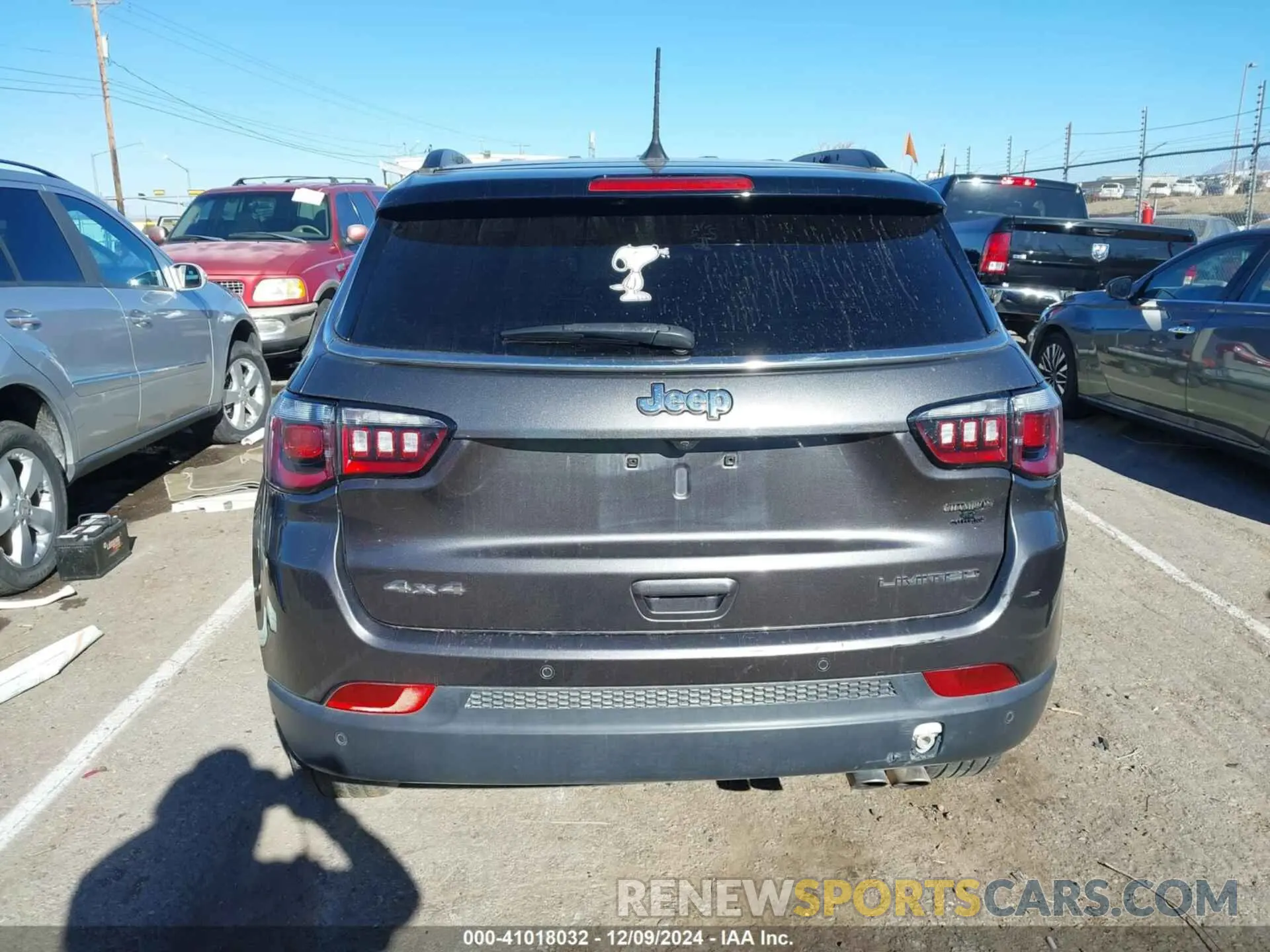 16 fotografías del automóvil dañado 3C4NJDCB3MT578755 JEEP COMPASS 2021
