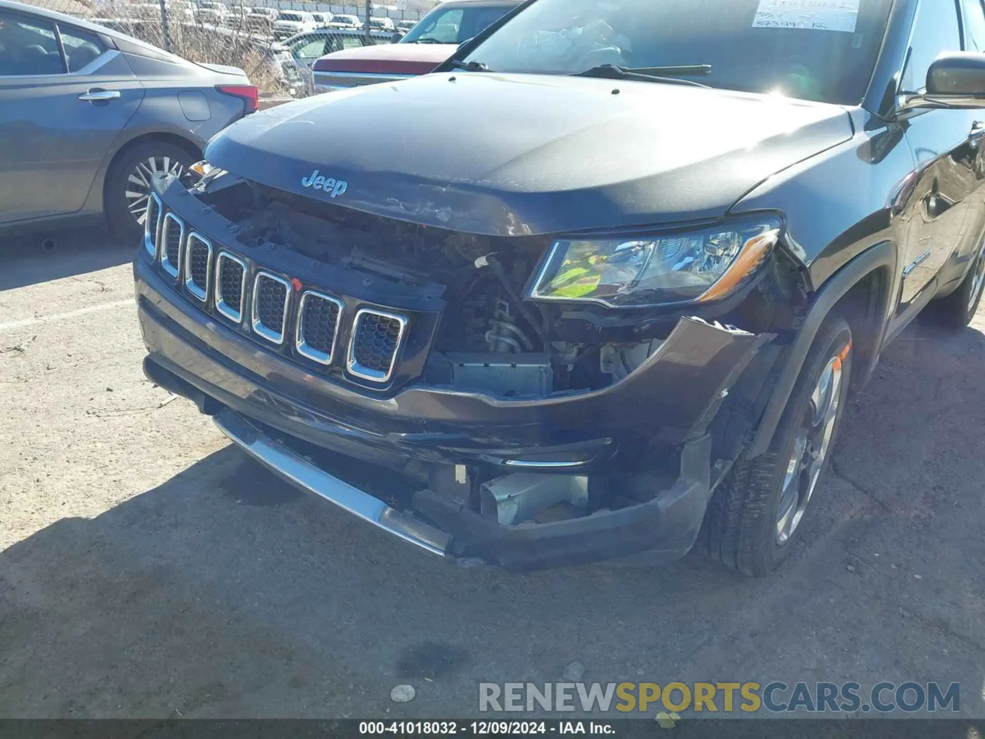 6 fotografías del automóvil dañado 3C4NJDCB3MT578755 JEEP COMPASS 2021