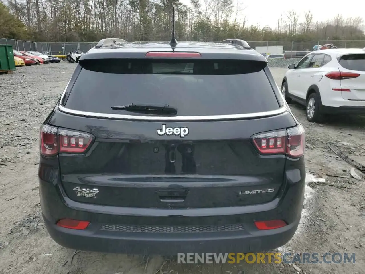 6 fotografías del automóvil dañado 3C4NJDCB3MT593322 JEEP COMPASS 2021