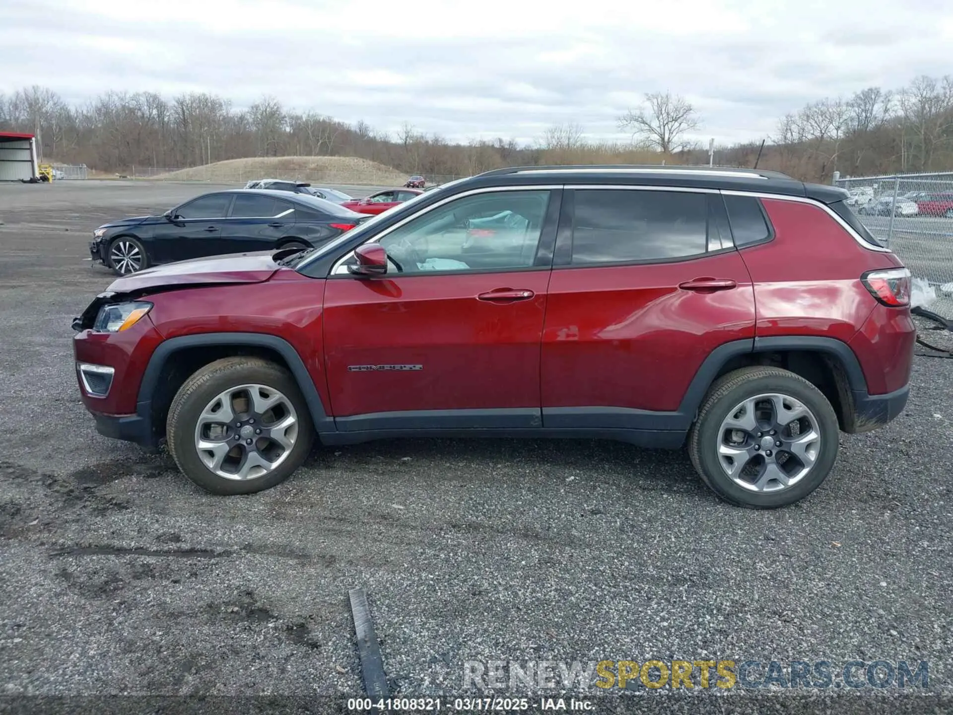 14 fotografías del automóvil dañado 3C4NJDCB3MT601337 JEEP COMPASS 2021